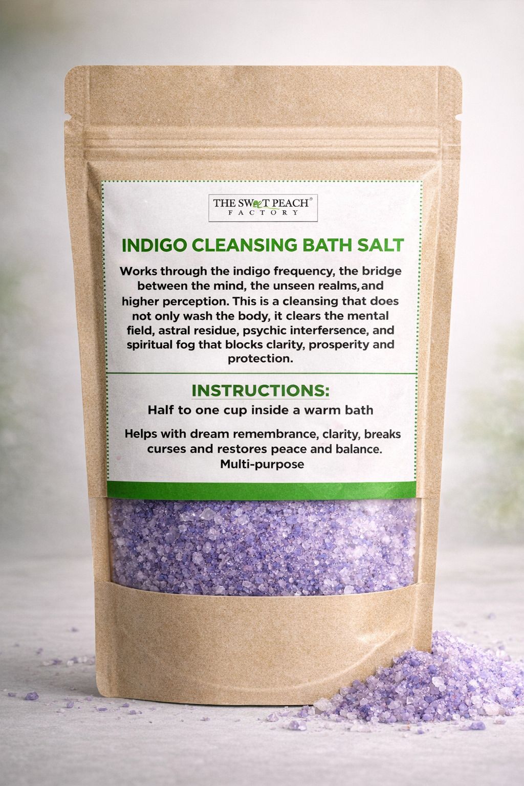 Indigo Cleansing Bath Salt