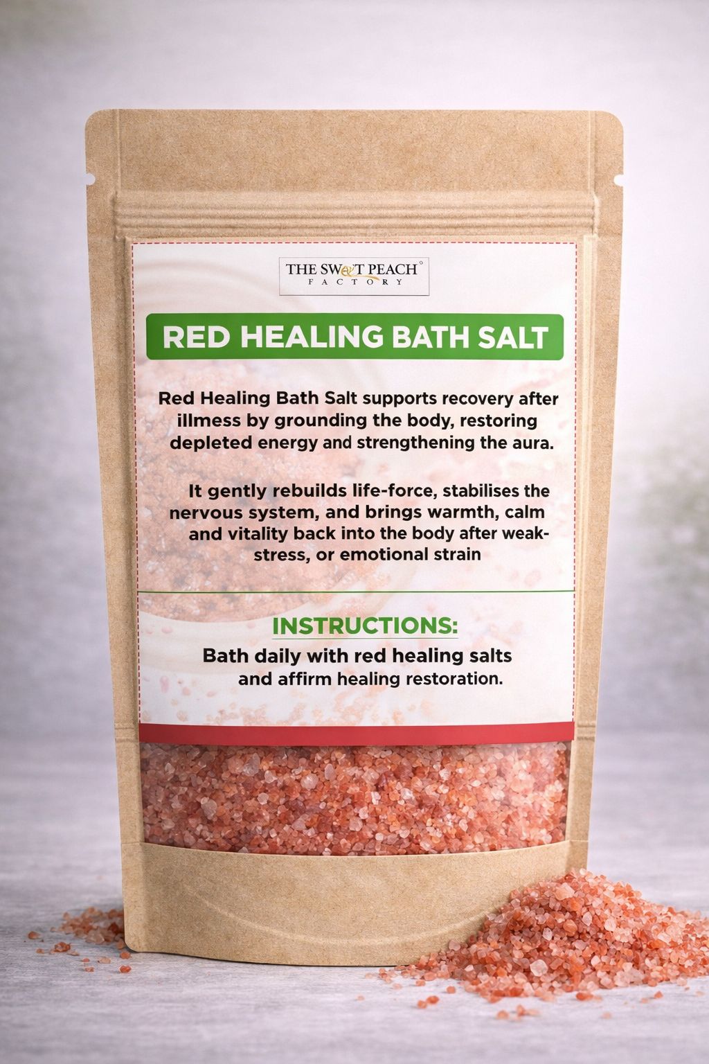 Red Healing Bath Salt